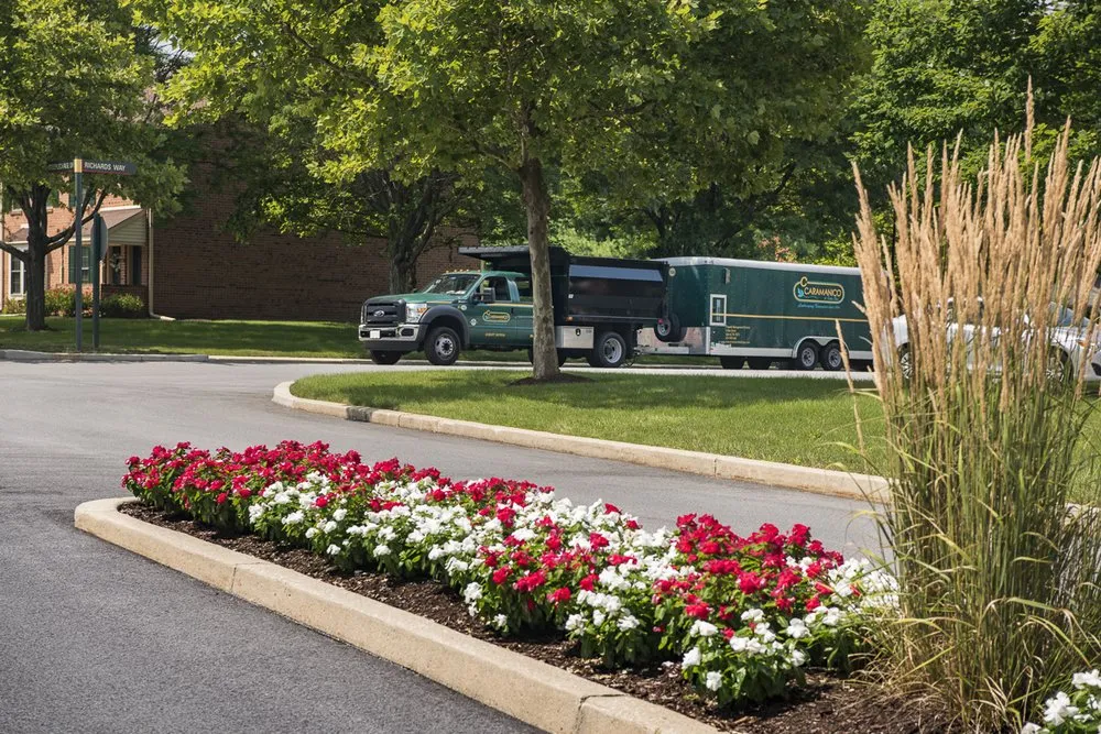 Expert outdoor landscaping experts serving Upland, PA - C Caramanico & Sons