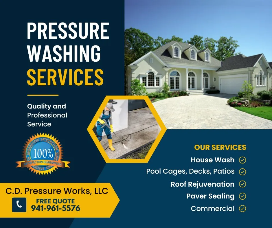 Expert landscape design for homes across Tampa Bay, FL - C D Pressure Works