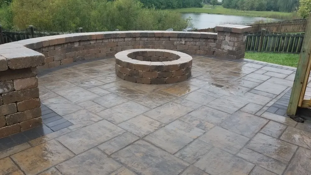 Trusted lawn care service with custom design in Columbus, OH by C D S Landscaping