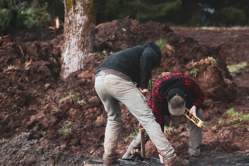 Custom yard cleanup service in Kalama, WA - C. E. Wilson Construction