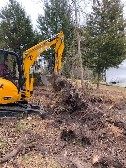 Custom residential landscaping with custom design across Swansboro, NC - C H Lawn Care