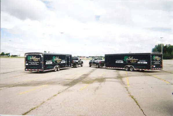 C J Callaghan & Sons Snow Plowing & Lawn Care Logo