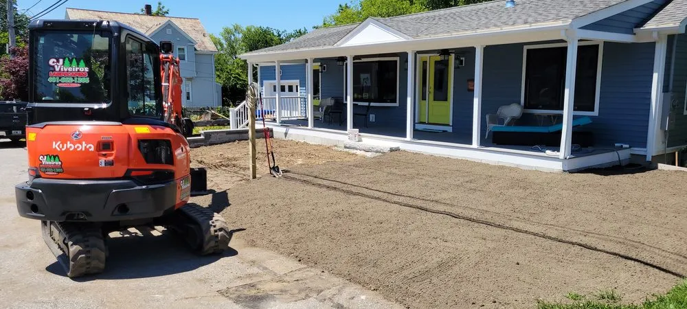 Custom garden landscaping in Richmond RI, RI by C J Viveiros Landscaping