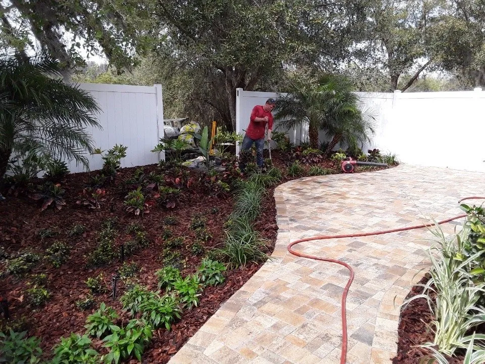 Top-rated outdoor landscaping for homes across Largo, FL - C J's Landscaping