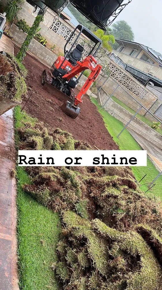 Professional landscape installation experts serving Waipahu, HI - C Kaiolohia Services
