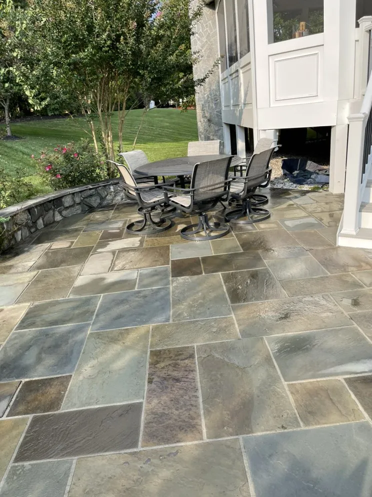 Professional lawn mowing service for residential properties in Fairfax, VA by C Landscape & Power Wash