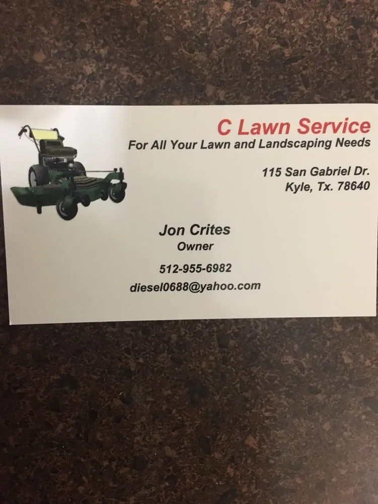Custom lawn mowing service in Kyle, TX - C Lawn Service