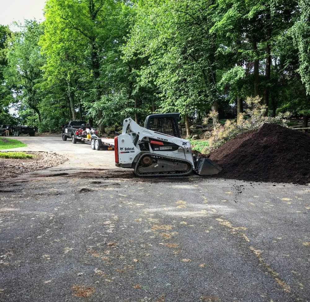 Professional yard cleanup service in Lackawanna, NY by C M Farrell Landscape & Design