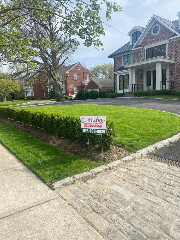 Affordable landscape installation for outdoor upgrades across Lawrence, NY - C Munoz Landscaping