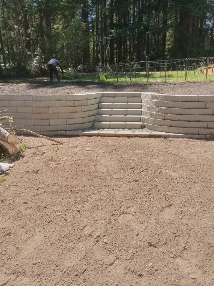 Local landscape installation in Bremerton, WA by C Pablo Landscaping