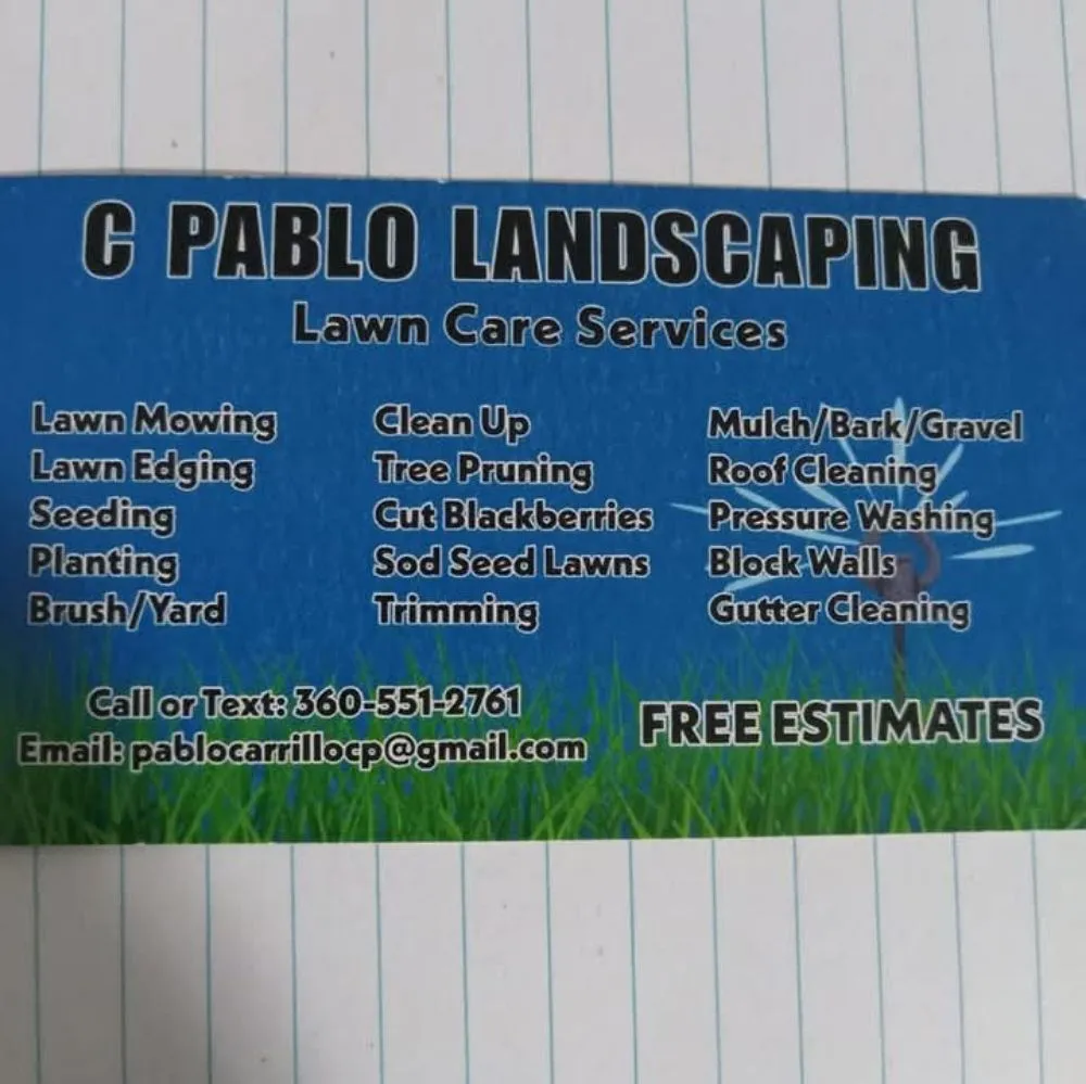Local yard cleanup service in Bremerton, WA - C Pablo Landscaping