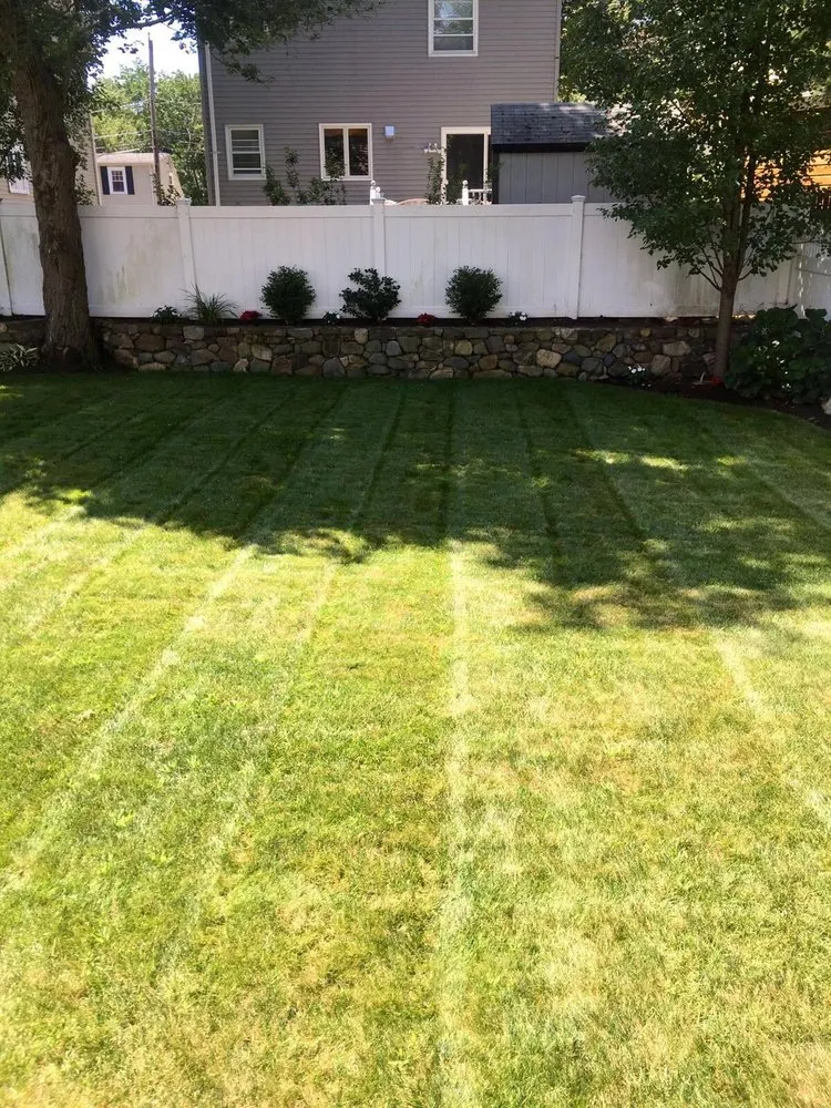 Expert outdoor landscaping with custom design in Waltham, MA by C-R Landscaping