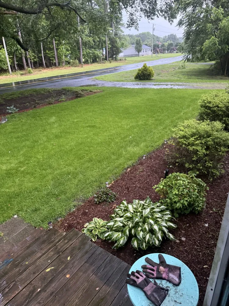 Custom yard maintenance for beautiful yards in Frankford, DE by C R Walters Landscape & Aquatic Design