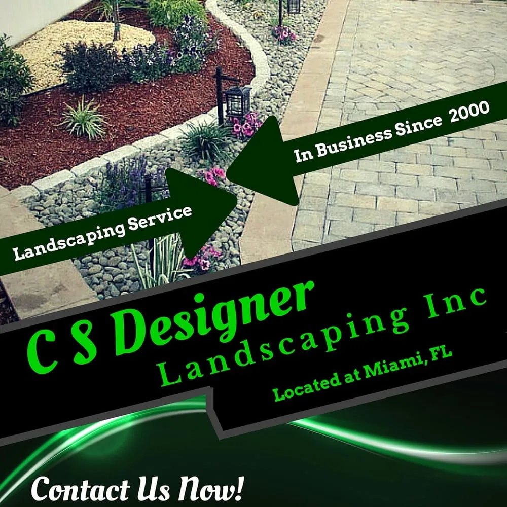Local yard cleanup service for year-round maintenance across Hallandale Beach, FL - C S Designer Landscaping