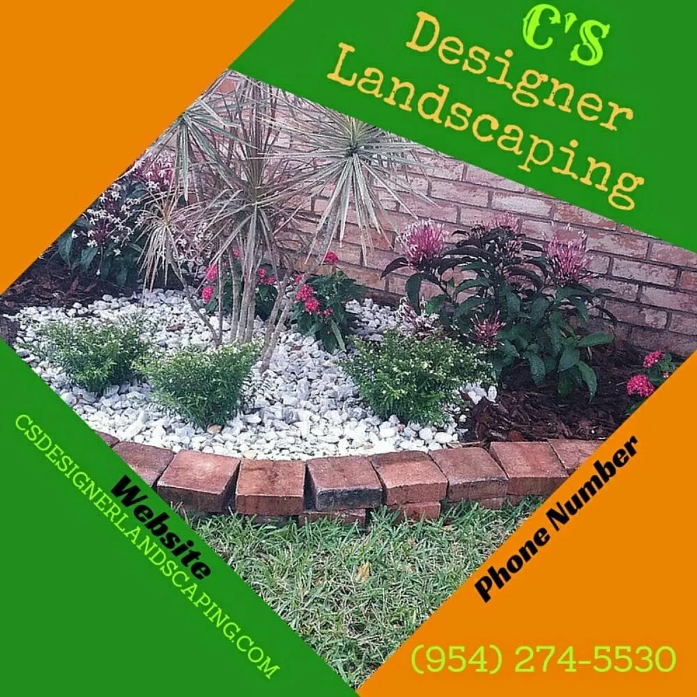 Affordable yard cleanup service in Hallandale Beach, FL by C S Designer Landscaping
