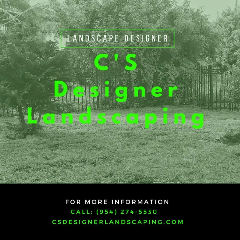 Trusted lawn care service for year-round maintenance in Hallandale Beach, FL by C S Designer Landscaping