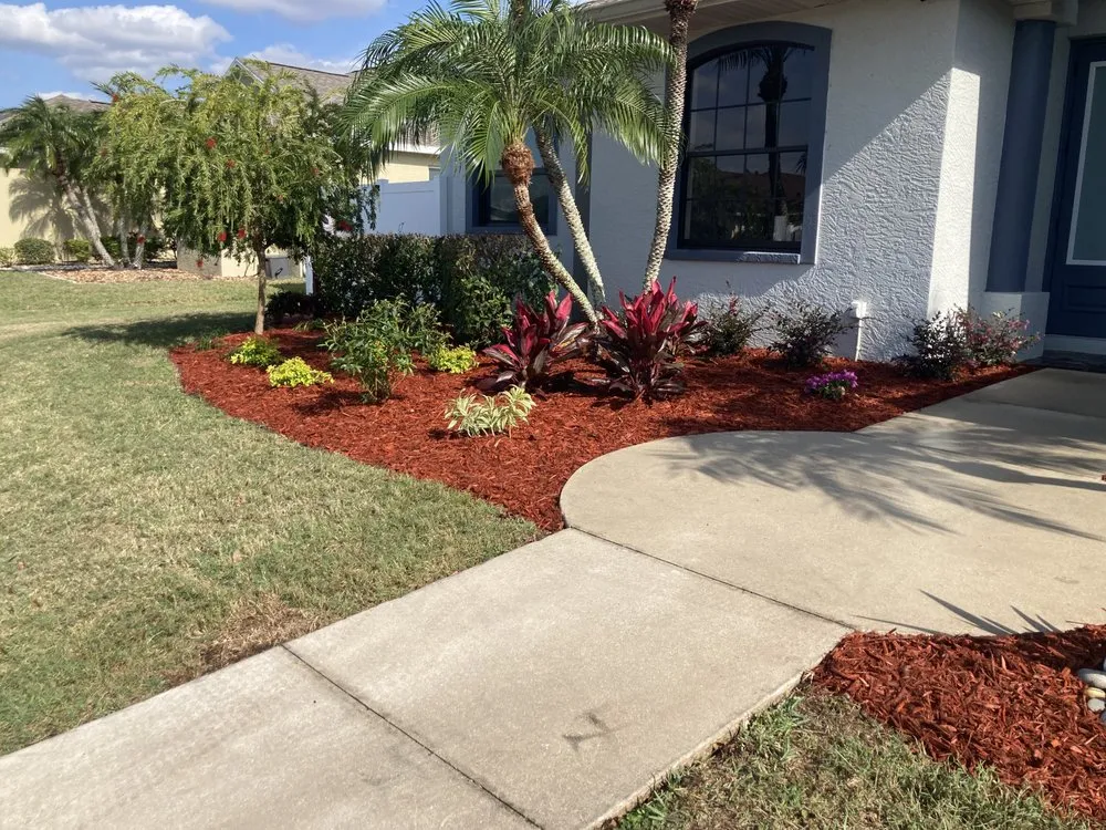 Professional lawn care service with custom design in Bradenton, FL by C Salazar Lawncare & Landscaping