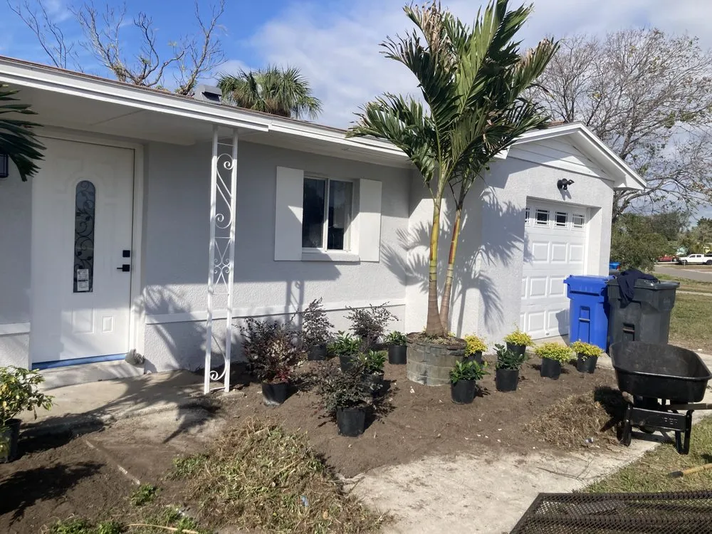 Local garden landscaping in Bradenton, FL by C Salazar Lawncare & Landscaping