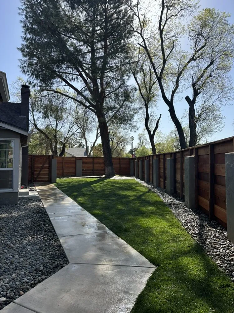 Custom outdoor landscaping for homes across Modesto, CA - C Scott Construction & Landscaping