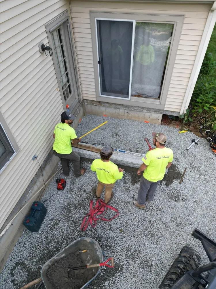 Professional outdoor landscaping in Foxborough, MA by C Stone