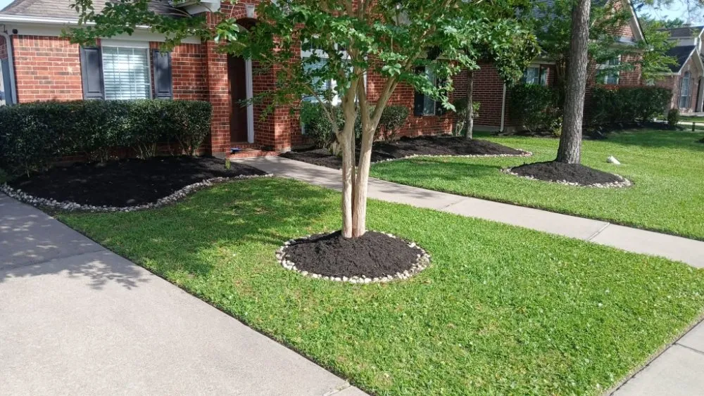 Professional lawn mowing service in League City, TX - C W Fencing