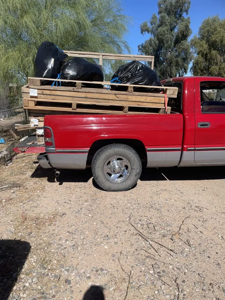 Professional landscape installation in Casa Grande, AZ - C. Wilder scrap, junk and trash removal