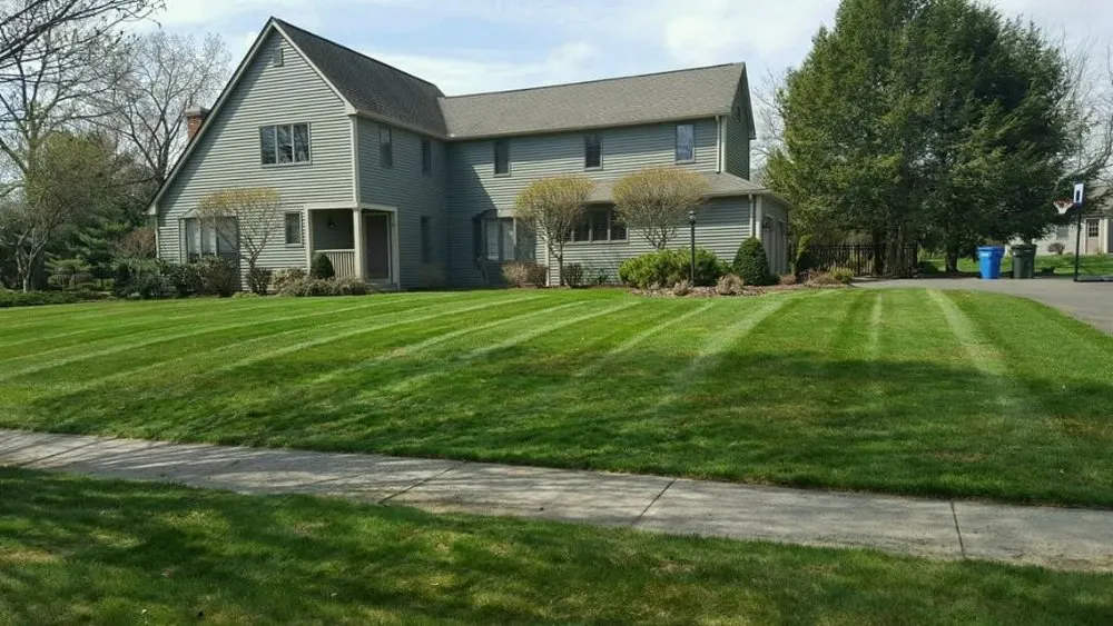 Expert yard cleanup service for homes in Chicopee, MA by C2C Landscaping