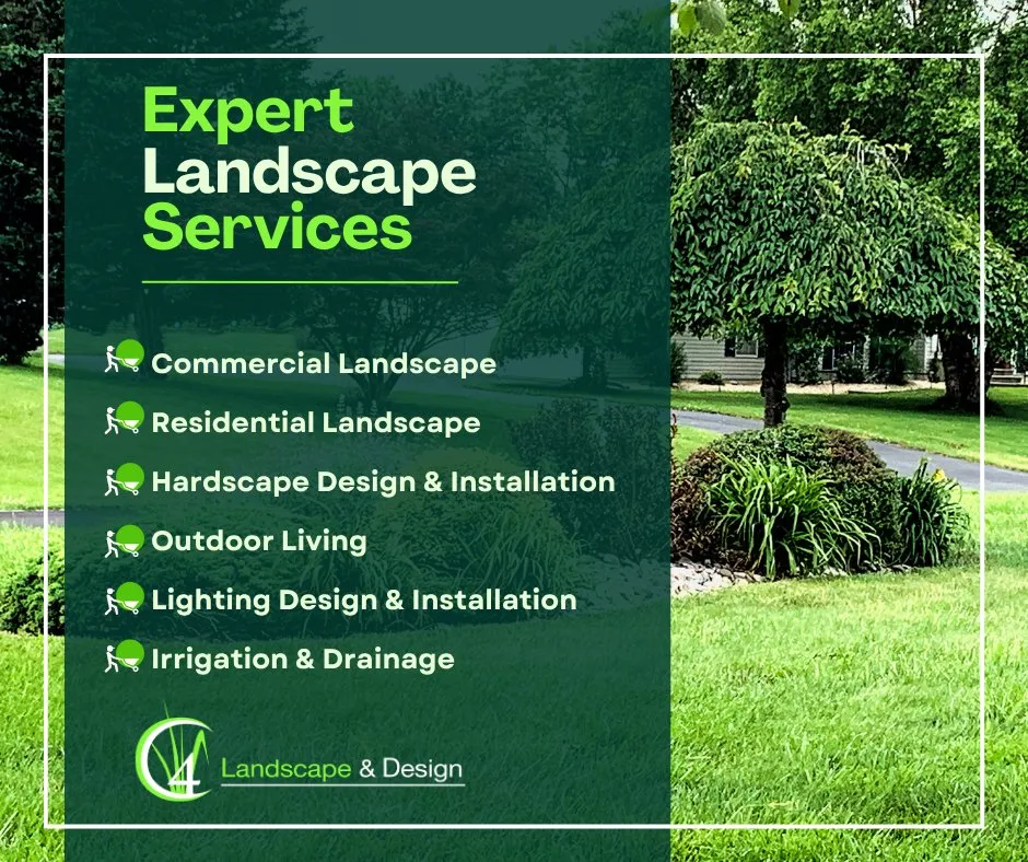 Professional yard cleanup service in Montgomery, TX by C4 Landscape & Design