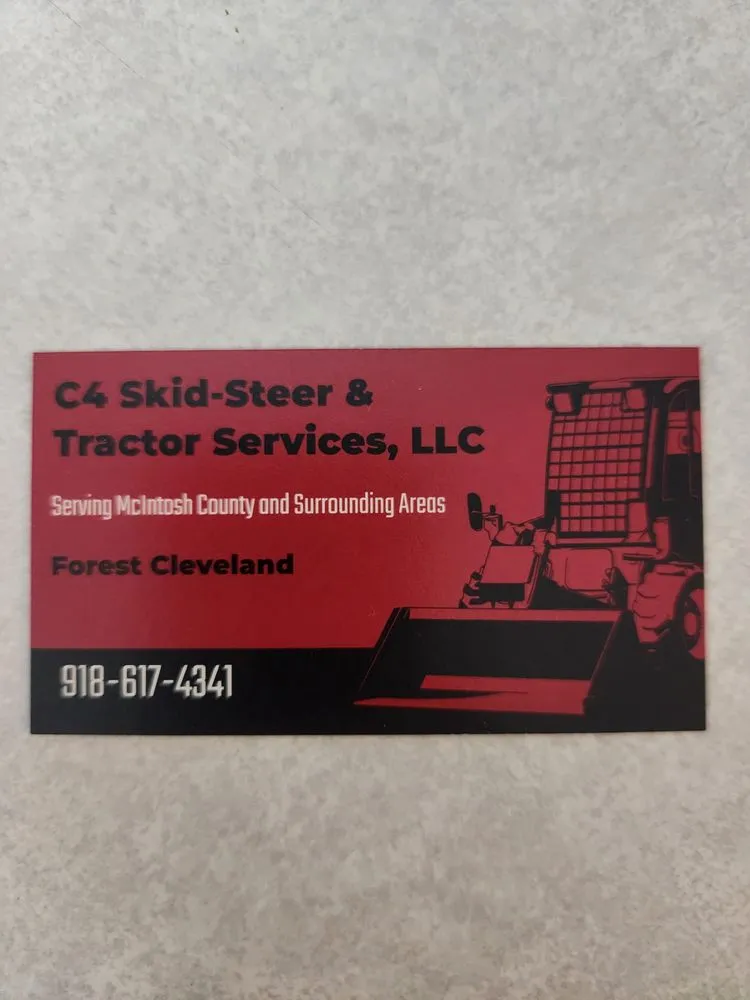 Local landscape design in Eufaula, OK by C4 Skid-Steer & Tractor Services