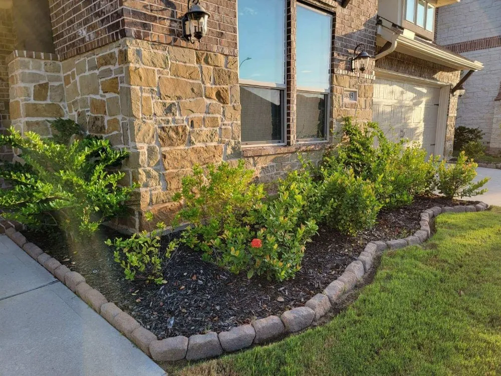 Professional garden landscaping in Pasadena, TX by CA Company Services