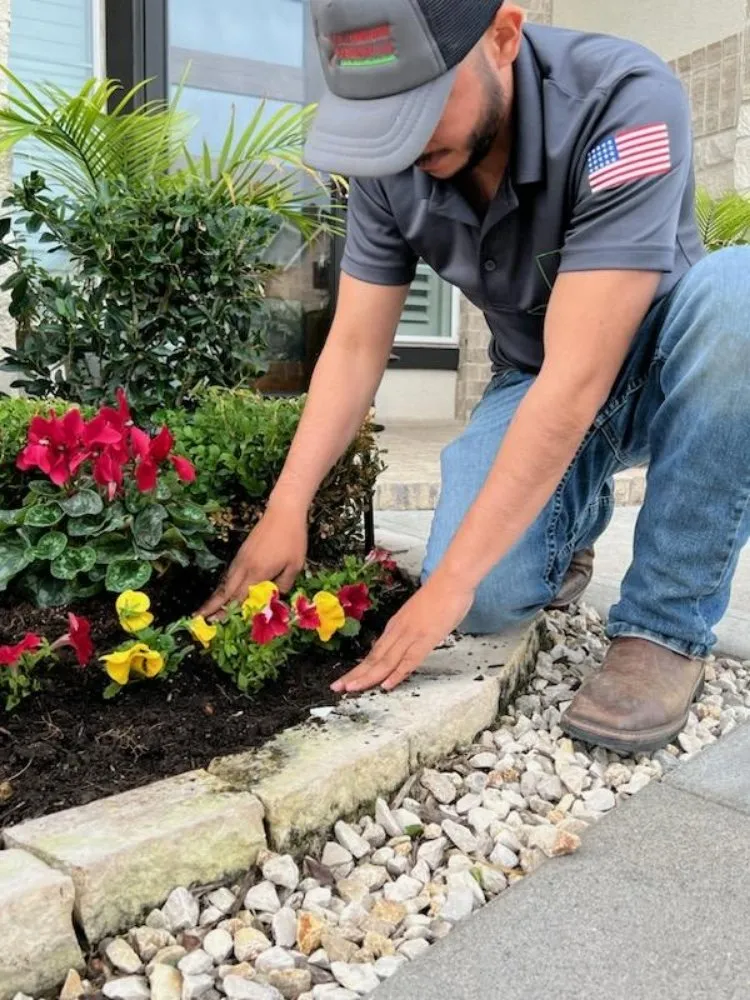 Local lawn mowing service for year-round maintenance in Pasadena, TX by CA Company Services