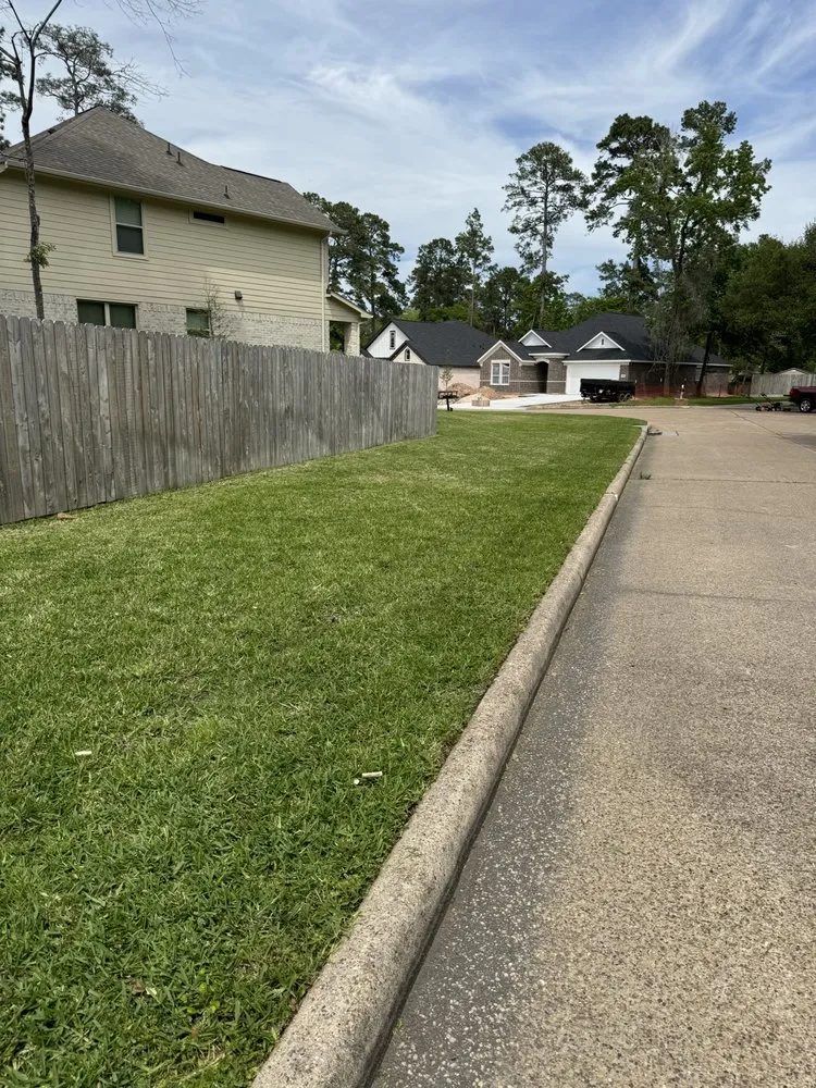 Custom yard cleanup service for residential properties in Montgomery, TX by CA Landscaping Services