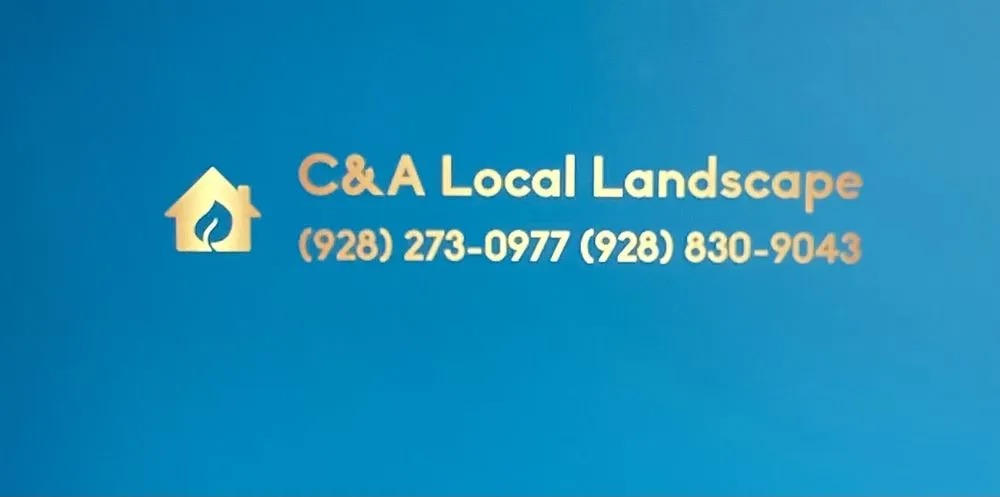 Professional yard maintenance in Prescott Valley, AZ by C&A Local Landscape