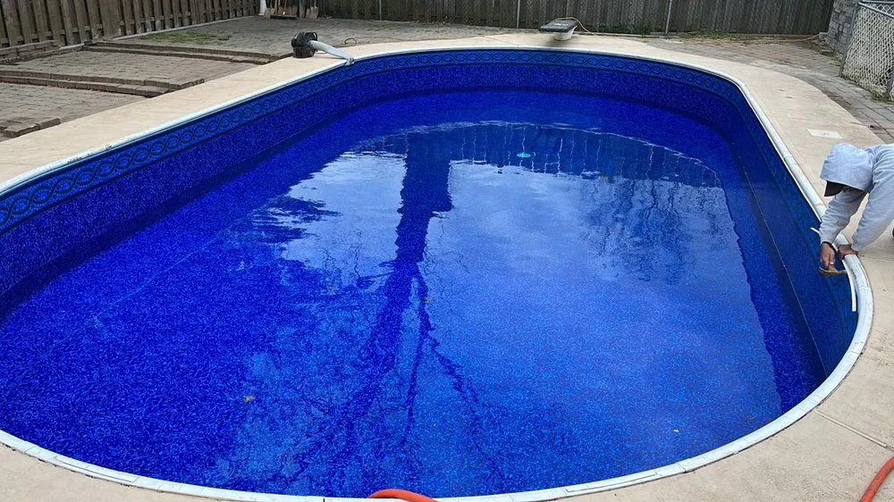 Custom garden landscaping in Bridgewater, NJ by CA Pools Services and Snow Removal