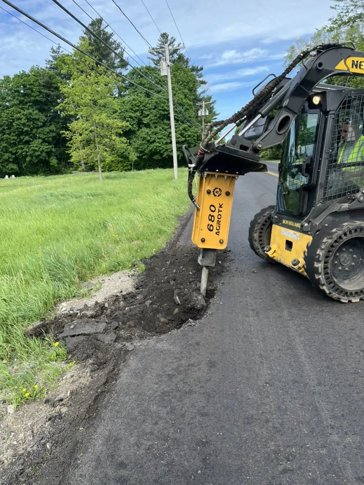 Local landscape installation in Gardner, MA by C&A Rod Construction