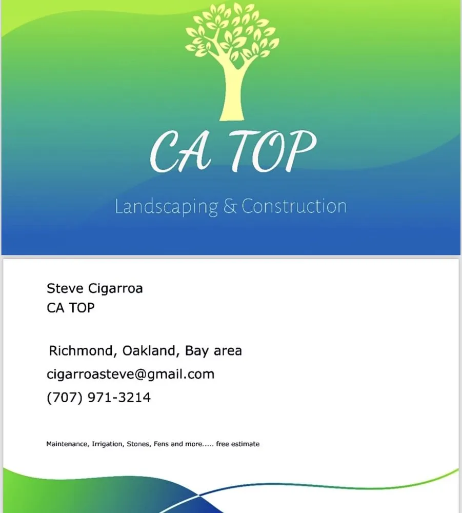 Professional lawn care service near you across Richmond, CA - CA Top Landscaping & Construction