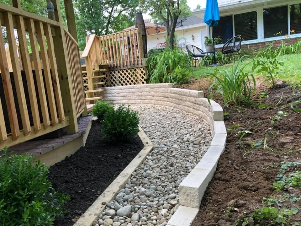 Custom landscape design in Indianapolis, IN by Caballeros Landscaping