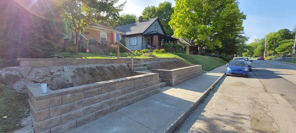 Expert yard maintenance with custom design in Indianapolis, IN by Caballeros Landscaping