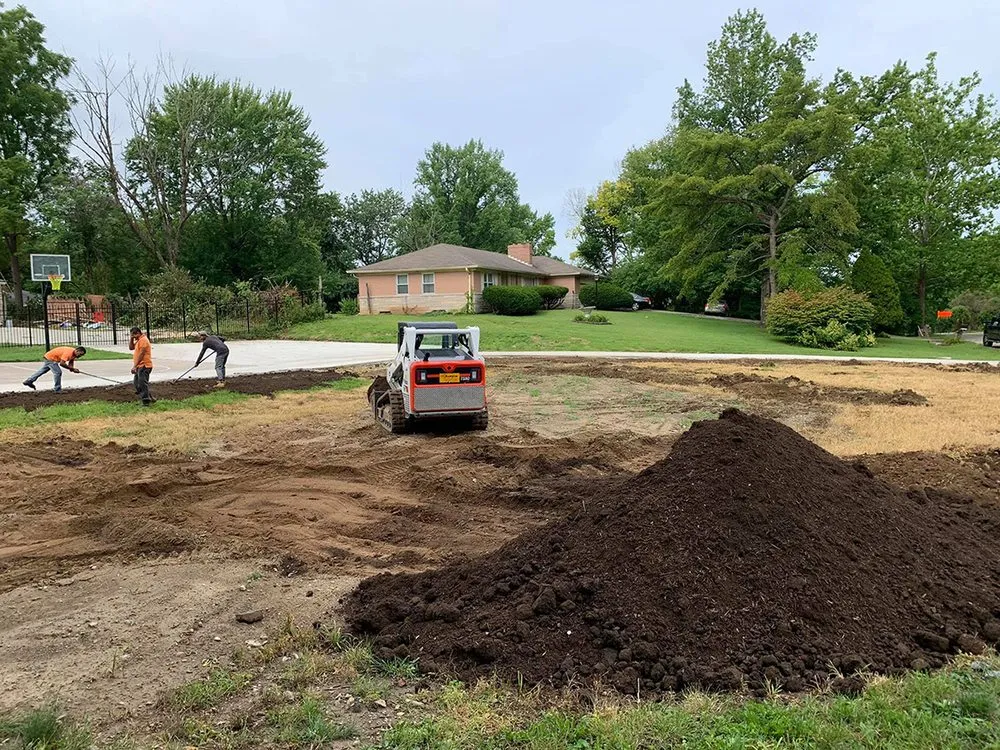 Professional outdoor landscaping for residential properties across Indianapolis, IN - Caballeros Landscaping