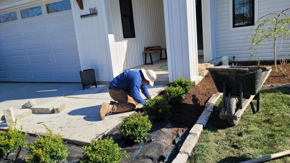 Professional lawn mowing service for outdoor upgrades in Olivette, MO by Cabanas Lawn Care