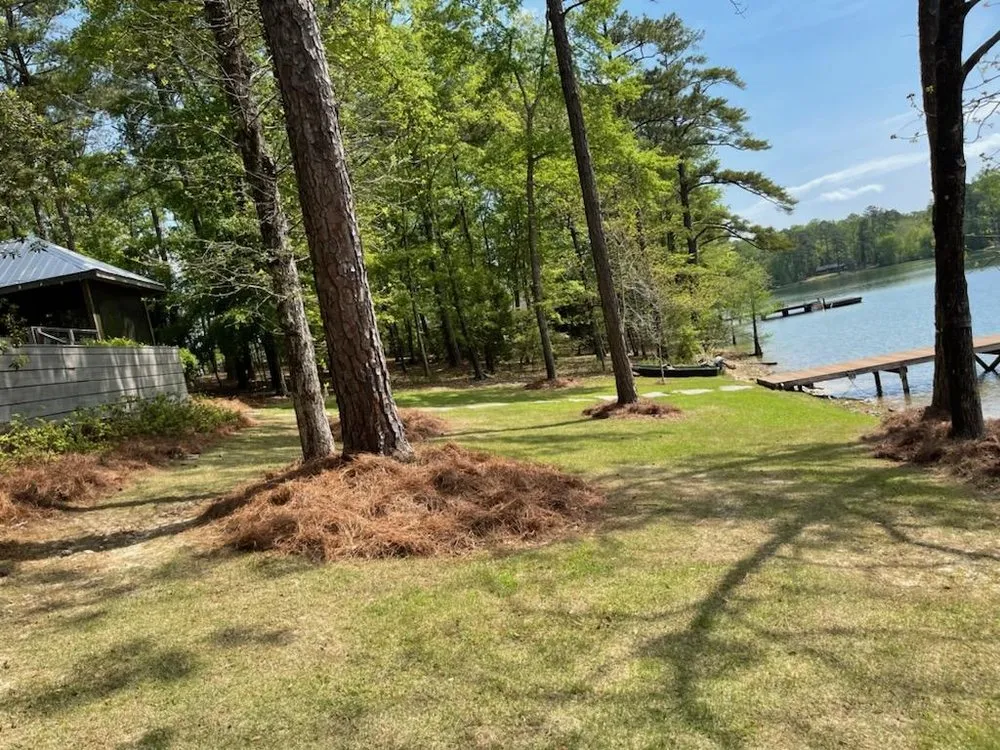 Custom outdoor landscaping in Eclectic, AL by Cabin Comfort Lawn Care