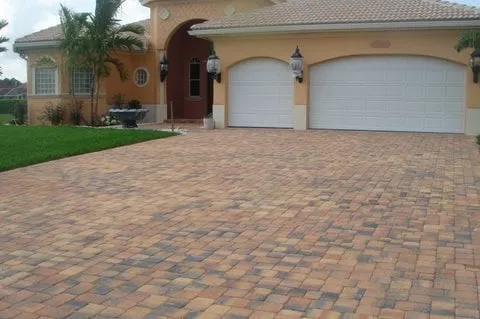 Custom landscape installation in Deerfield Beach, FL - Cabo Brick and Stone