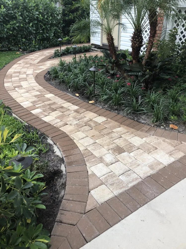 Reliable landscape installation in Deerfield Beach, FL by Cabo Brick and Stone