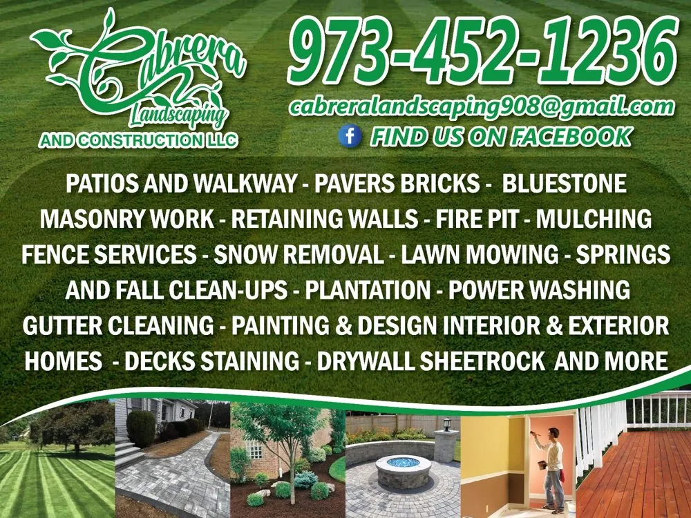 Custom residential landscaping with custom design across Basking Ridge, NJ - Cabrera Landscaping & Construction