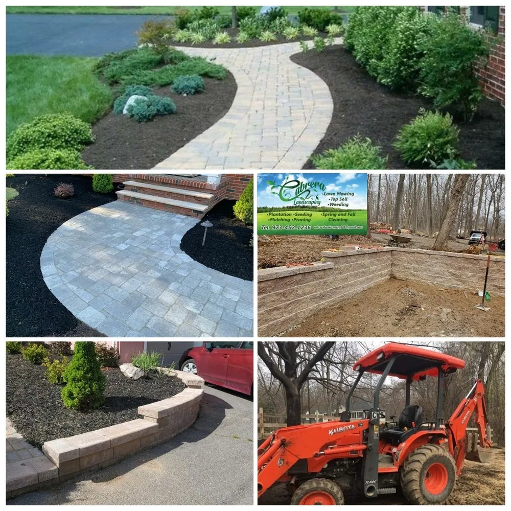 Reliable landscape installation for beautiful yards in Basking Ridge, NJ by Cabrera Landscaping & Construction