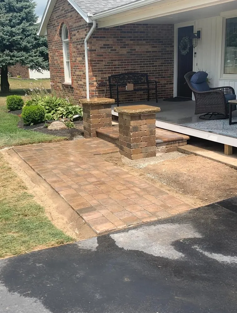 Expert landscape installation for beautiful yards in New Carlisle, OH by Cabrera Landscaping