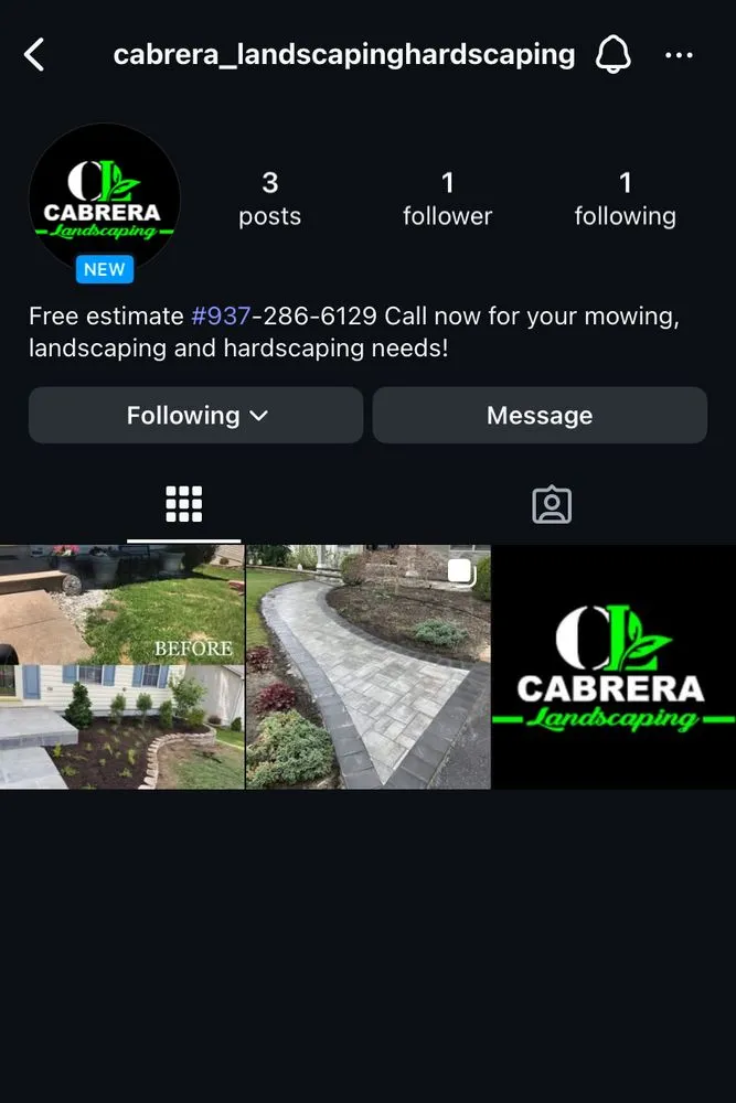 Trusted landscape design for homes in New Carlisle, OH by Cabrera Landscaping