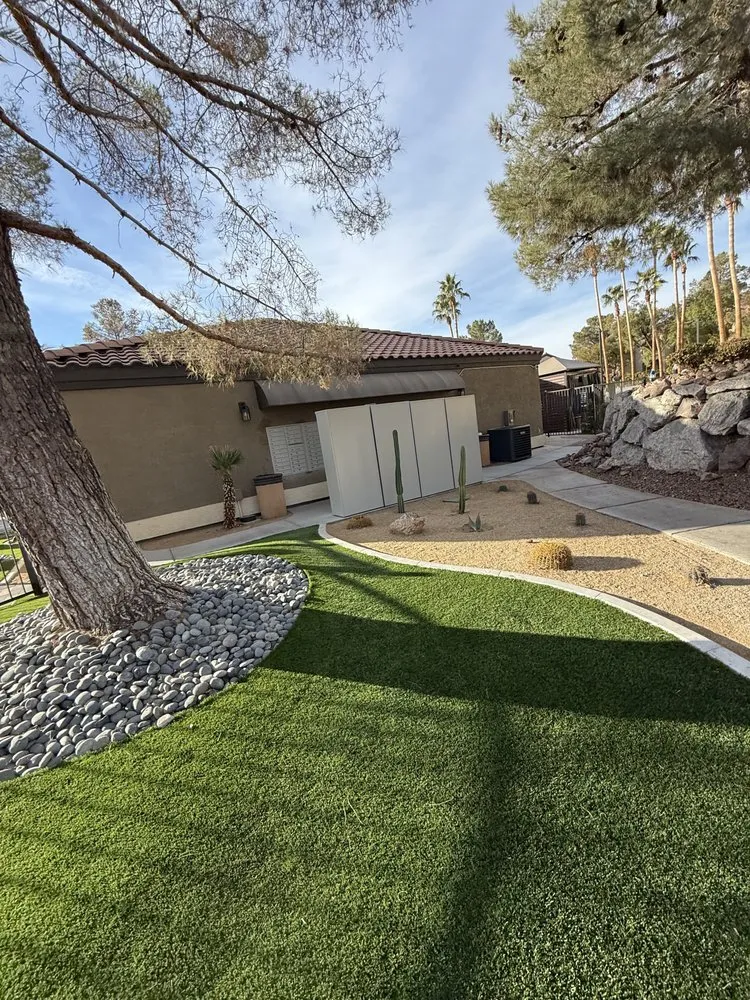 Local landscape installation in Las Vegas, NV by Cabrera’s landscape