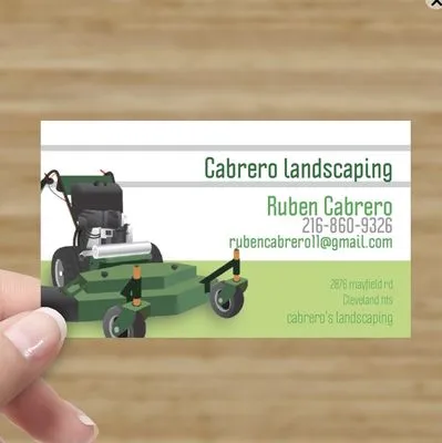 Cabrero’s Landscaping Logo