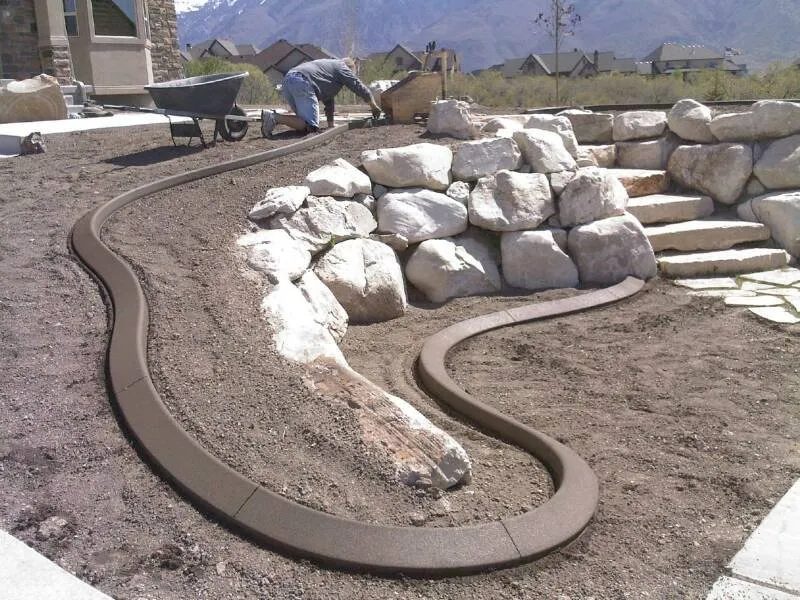 Expert outdoor landscaping in Mendon, UT by Cache Valley Curb
